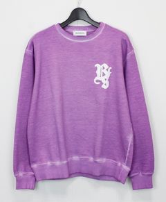 スウェット / CROCHET SWEATSHIRT / LAVENDER 【SRW 720】