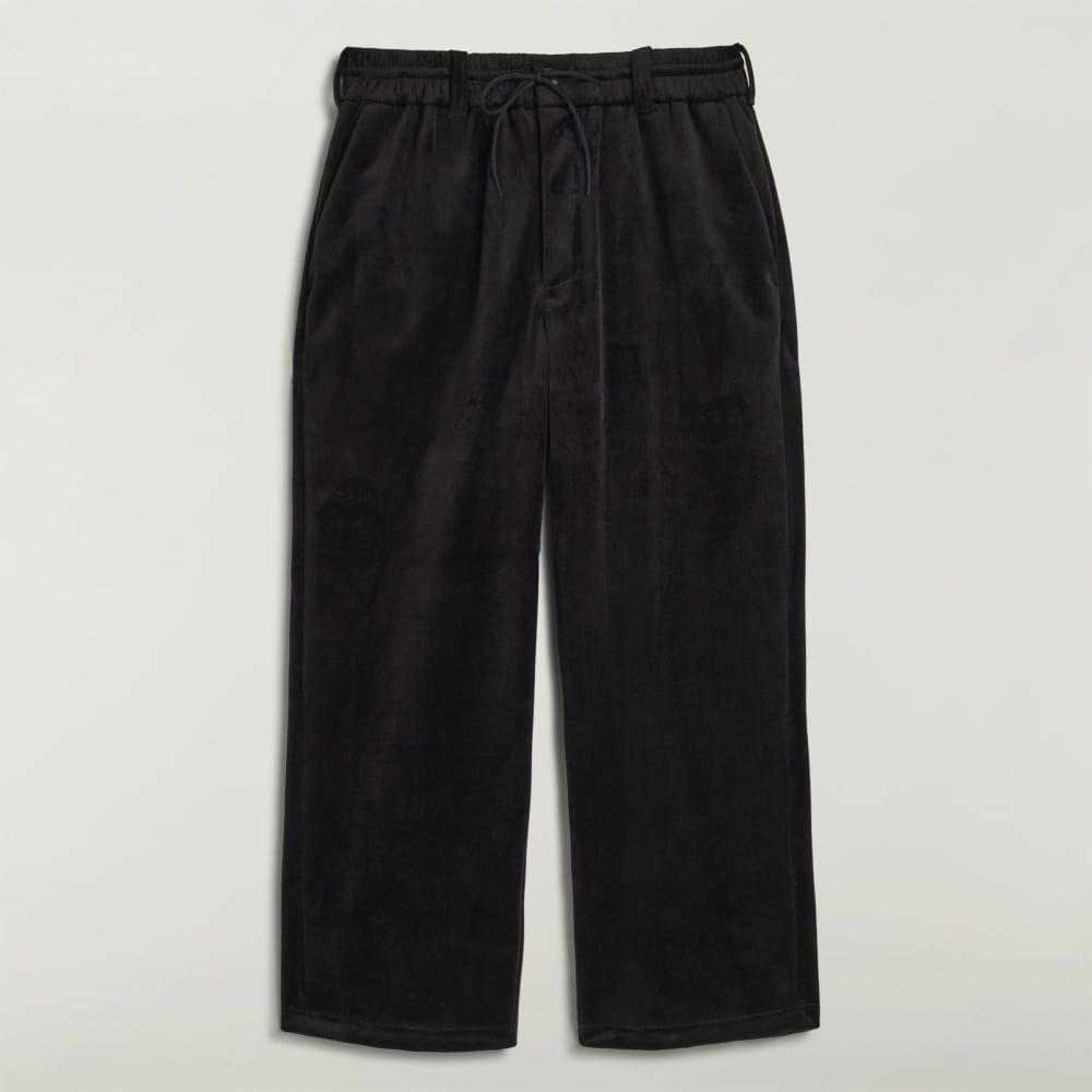 ベルベット コーデュロイ トラック パンツ /   Y-3 VELVET CORDUROY TRACK PANTS / BLACK [KY1374-APPA26]