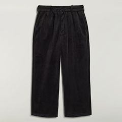 ベルベット コーデュロイ トラック パンツ /   Y-3 VELVET CORDUROY TRACK PANTS / BLACK [KY1374-APPA26]