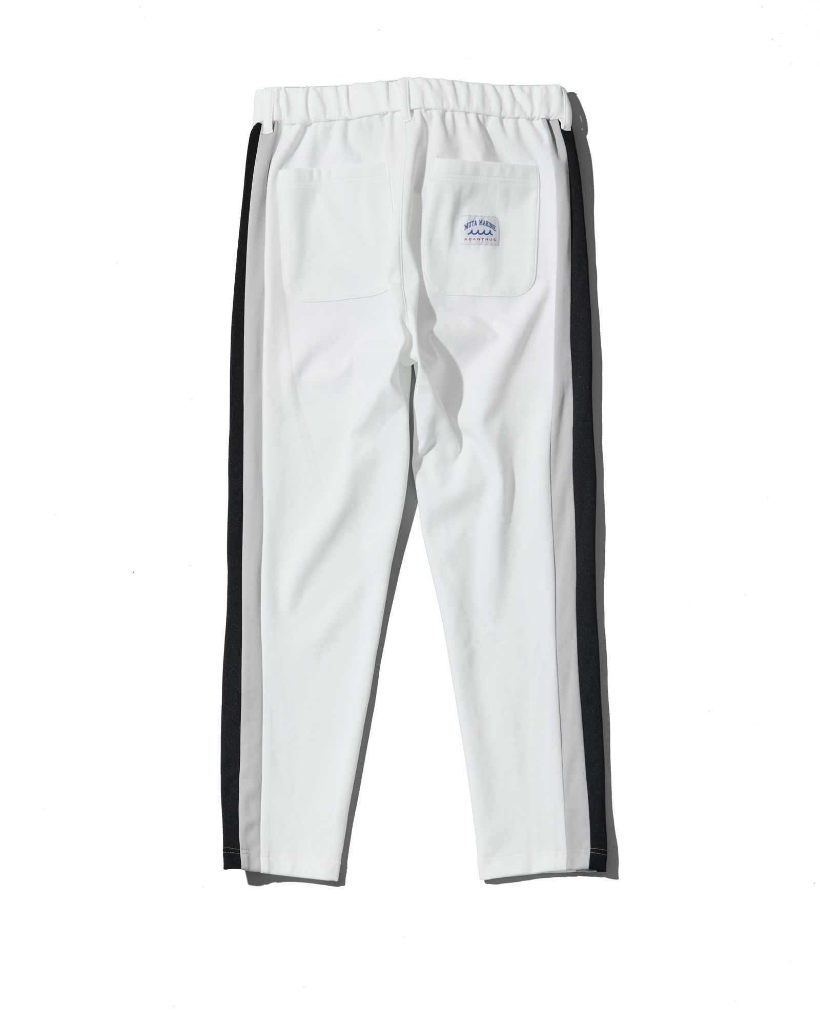 ☆先行予約☆muta MARINE × ACANTHUS / トラックパンツ / Track Pants / WHITE 【MA2608】