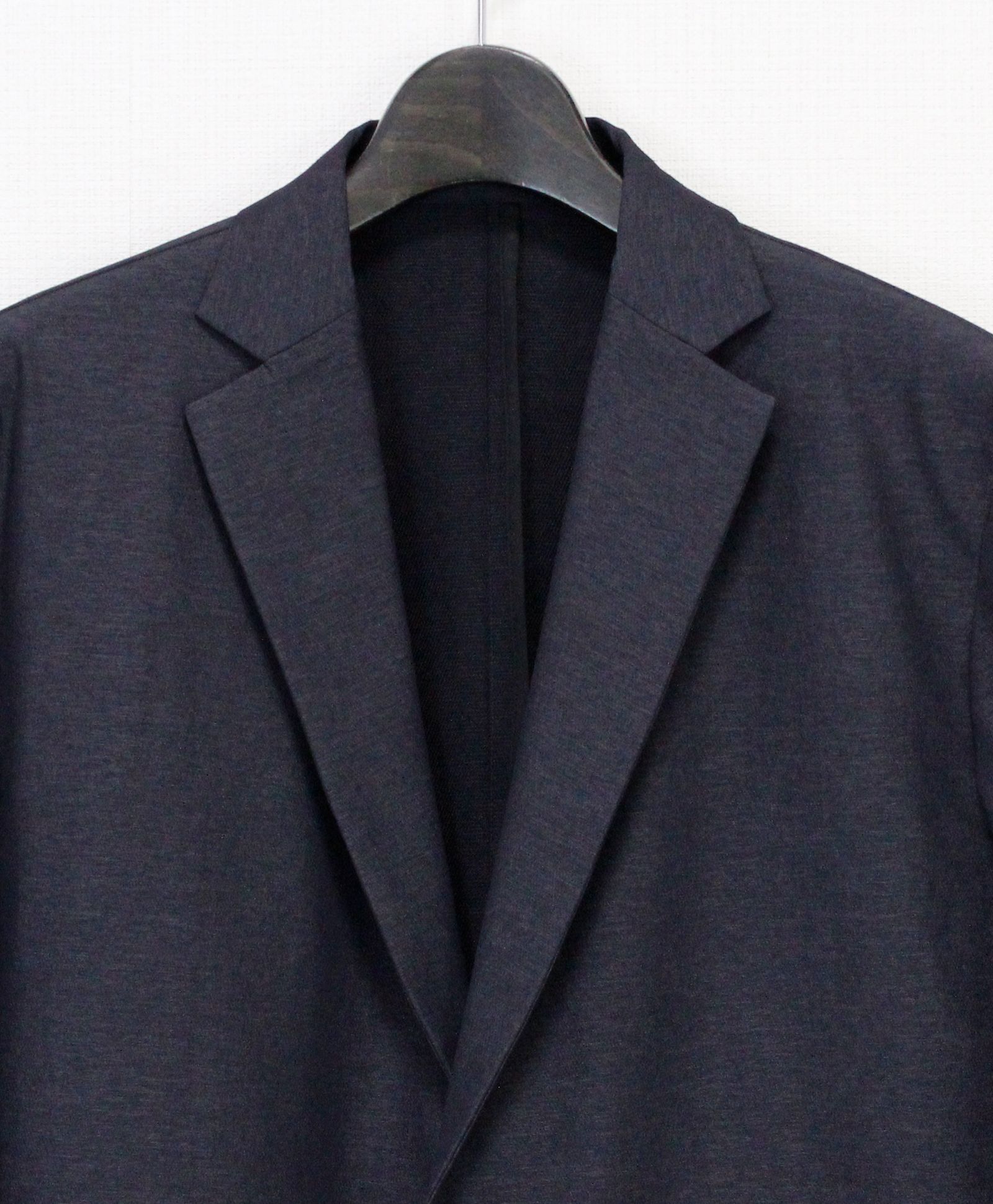 N/Peダブルクロスストレッチ イージージャケット / チャコールグレー [26003]