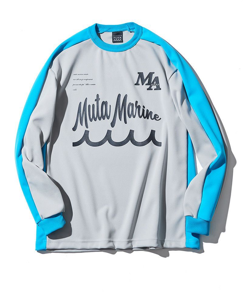 ACANTHUS x muta MARINE / muta Soccor Jersey Top / ジャージカットソー / GREY / MA2434