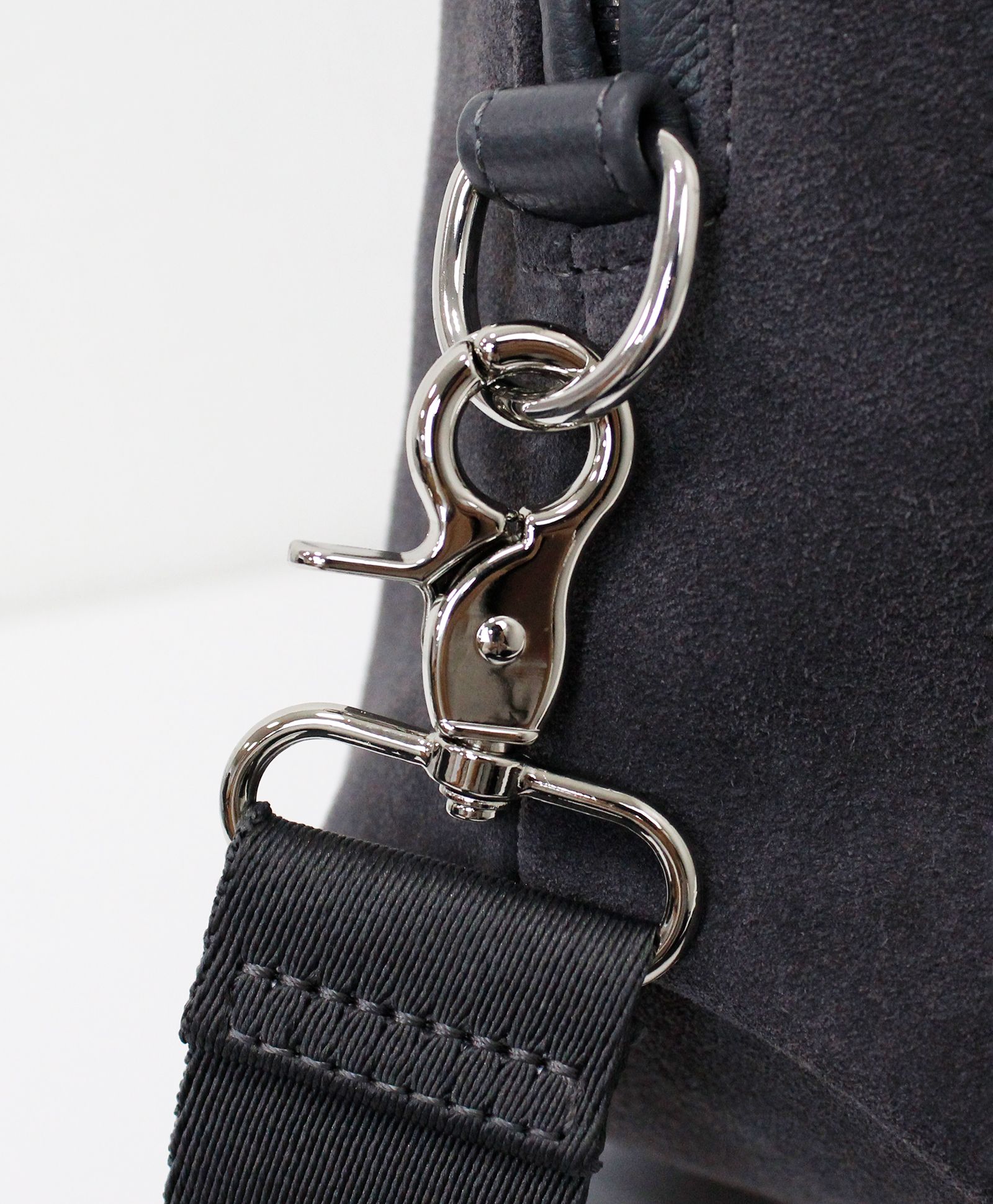 スエード 8バッグ (MINIサイズ)  / グレー [MUSG-241113]