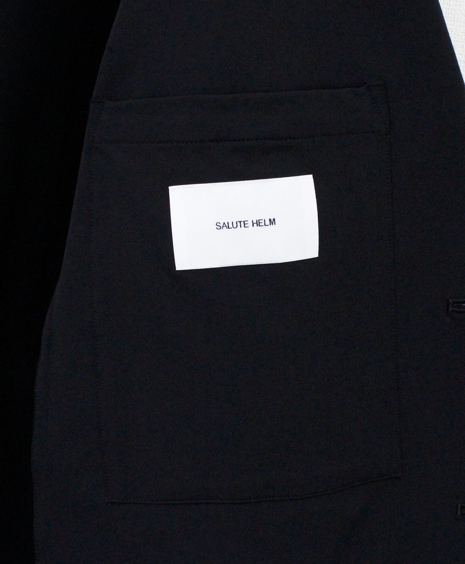 N/Peダブルクロスストレッチ イージージャケット / ブラック [26003]