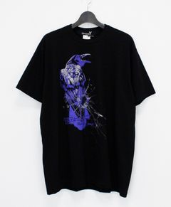 JERSEY CROW T-SHIRT / BLACK [GK-T76-070-2]