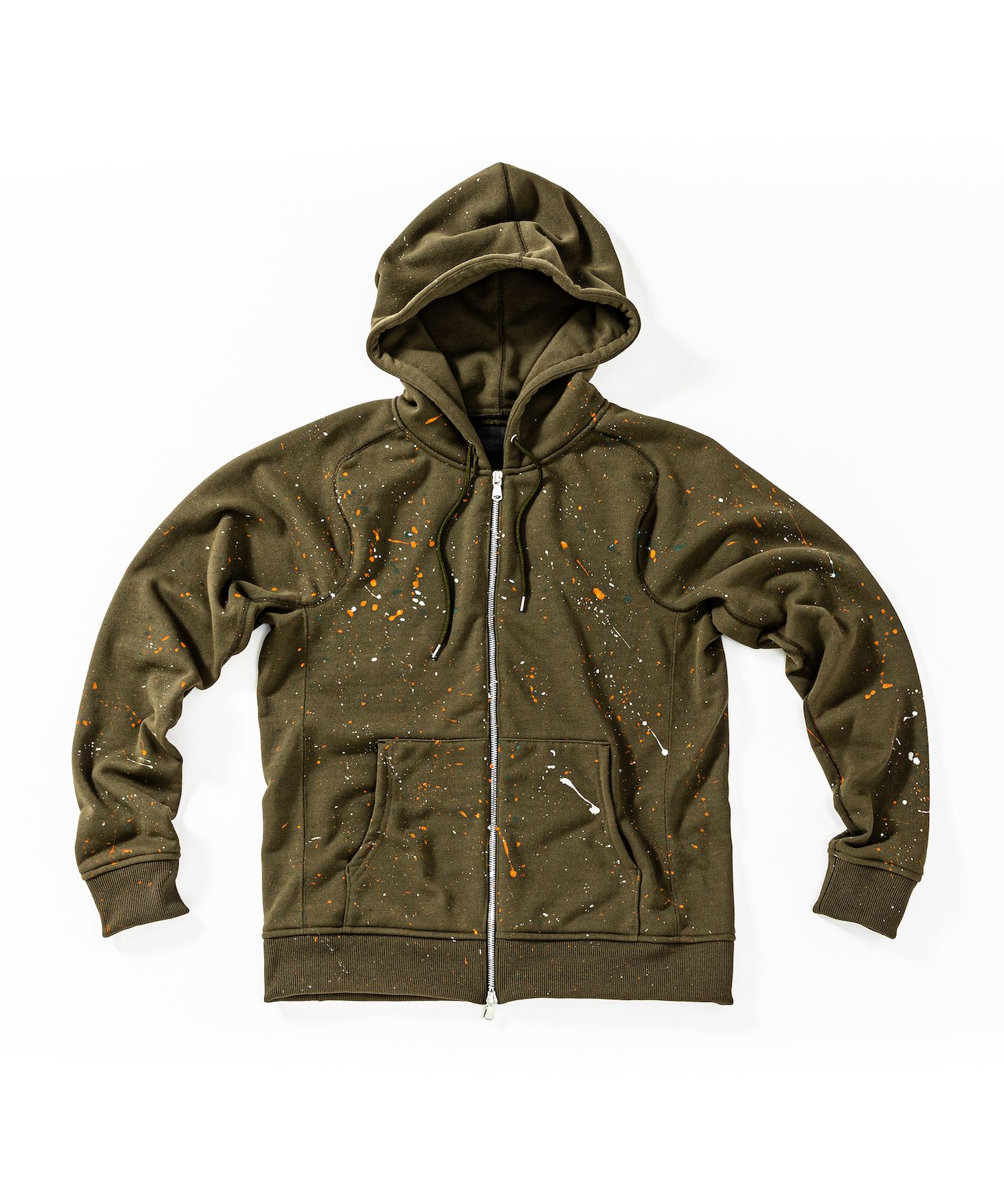 スプラッシュジップパーカー / Splash Freedom Sleeve Zip-up Parka / KHAKI SPLASH - S