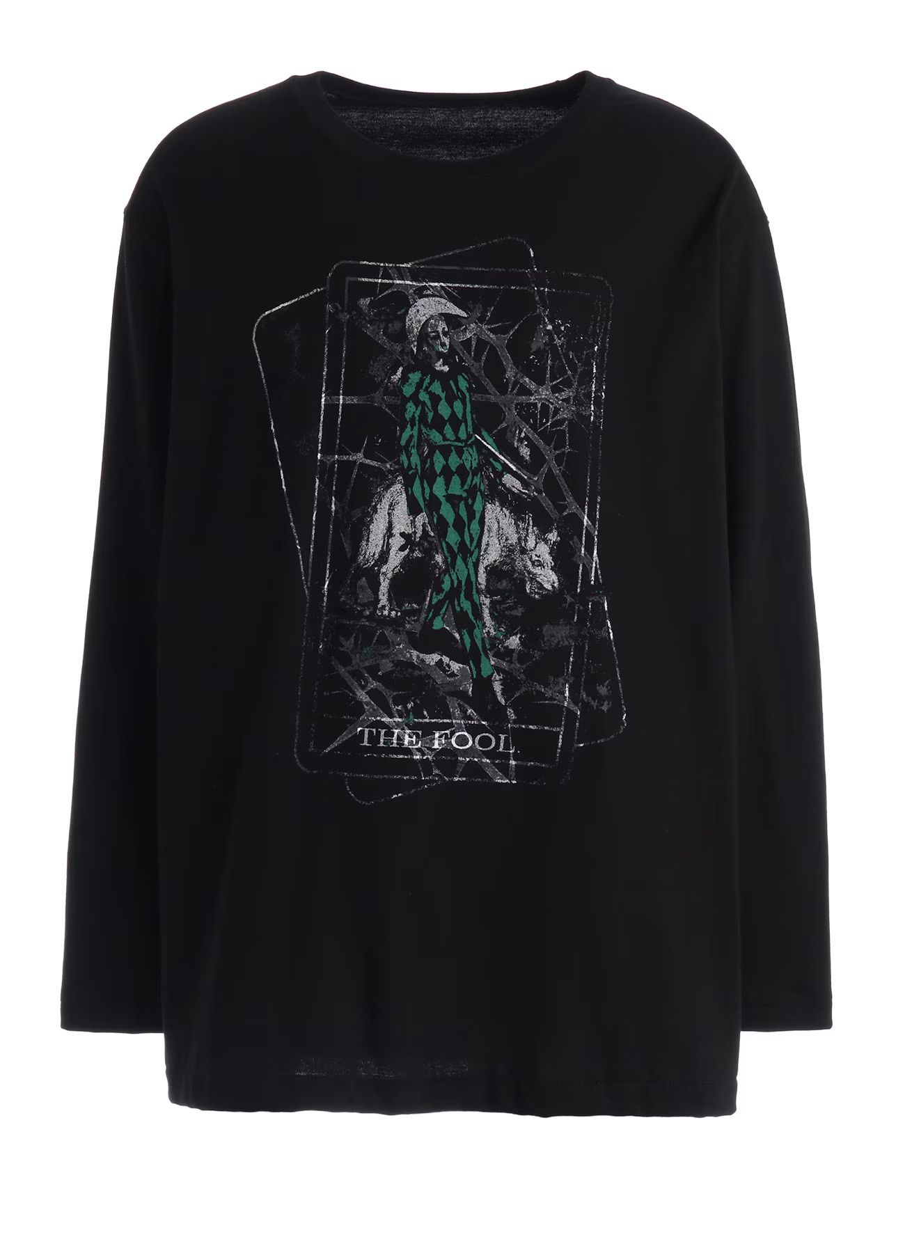 JERSEY THE FOOL T-SHIRT / BLACK  [GW-T75-070-2]