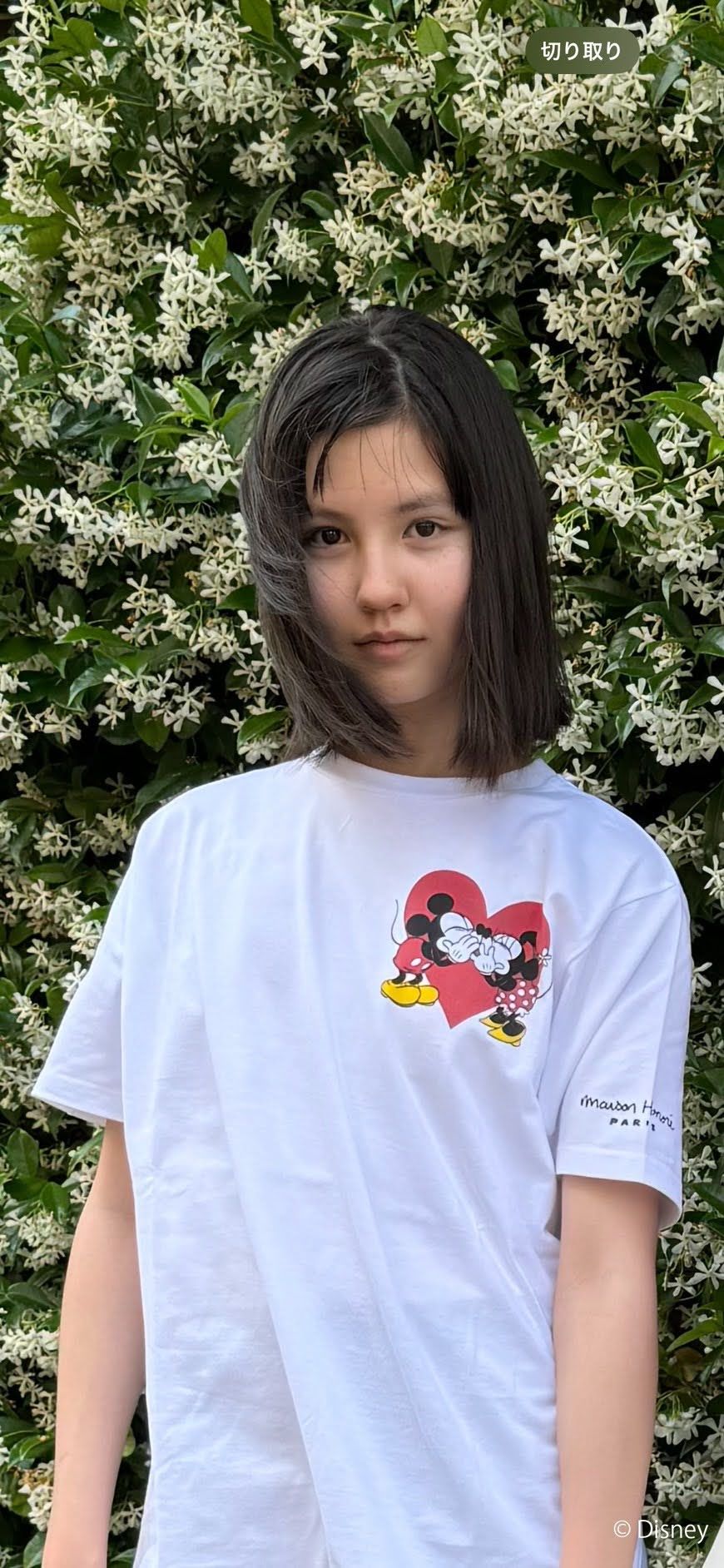 Limited design T-shirt 03 / Mickey / WHITE