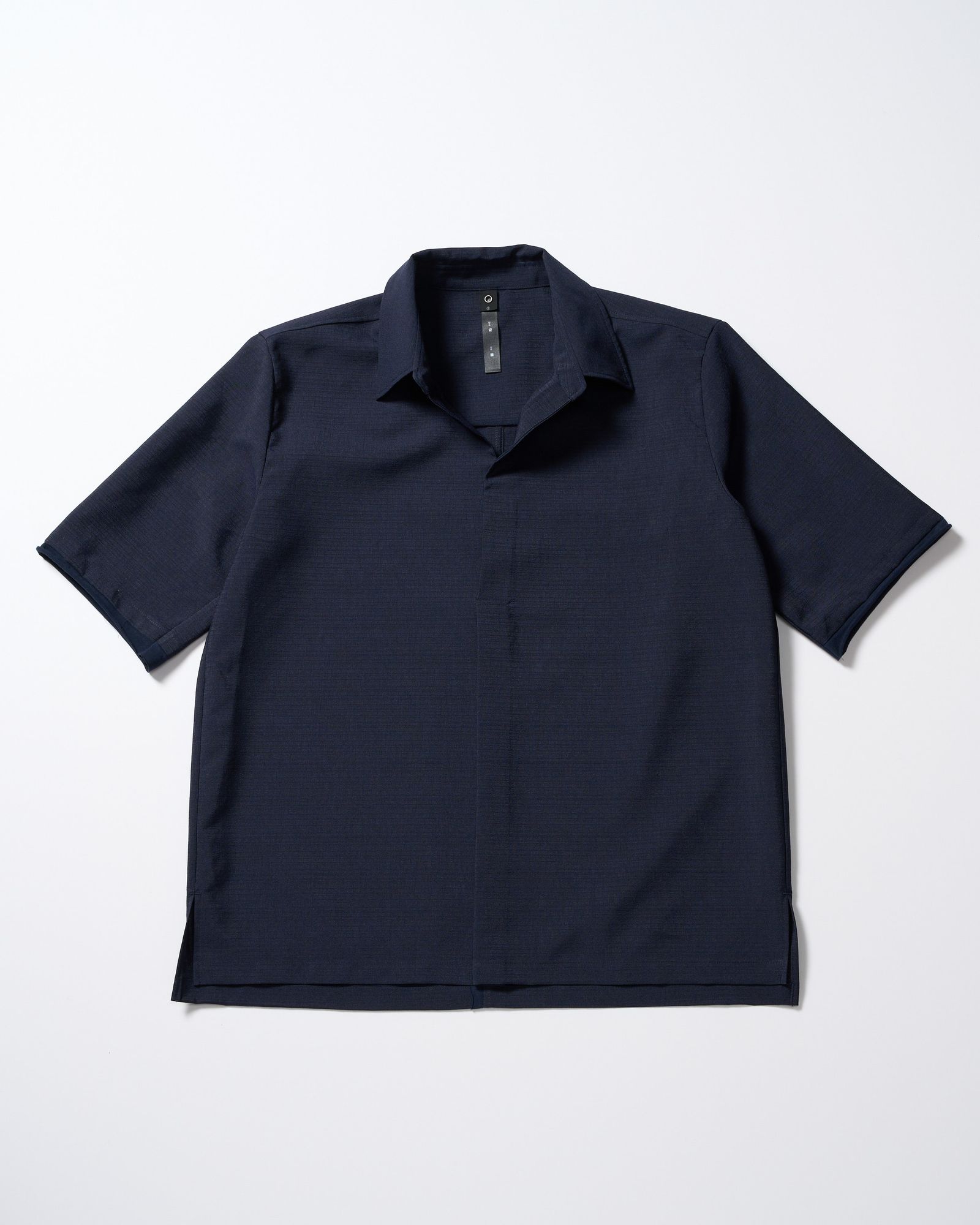 ☆先行予約☆ スキッパー シャツハーフスリーブシャツ /  skipper shirt H/S / NAVY [4907 pe49i]