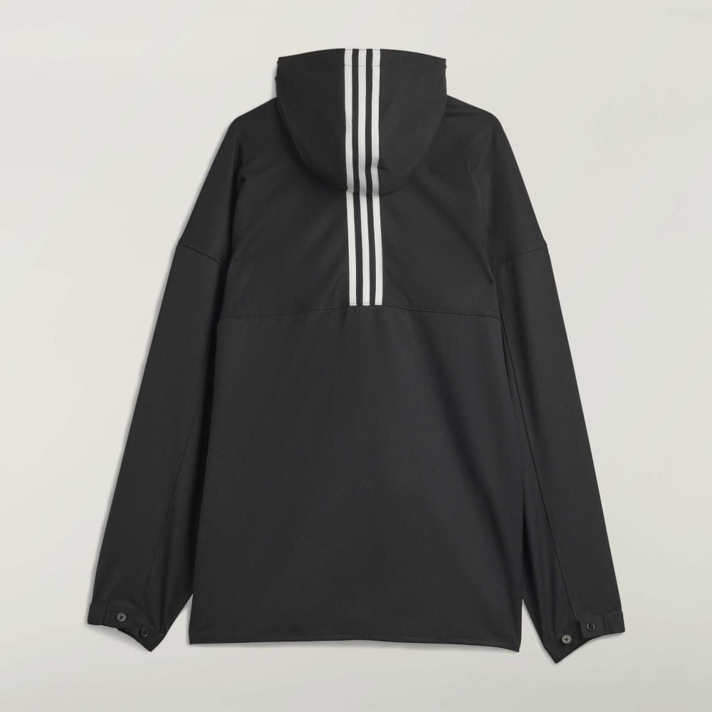 リファインド ウール フーデッド トップ / Y-3 REFINED WOOL HOODED TOP 3-STRIPES / BLACK [JX7276-APPA25]