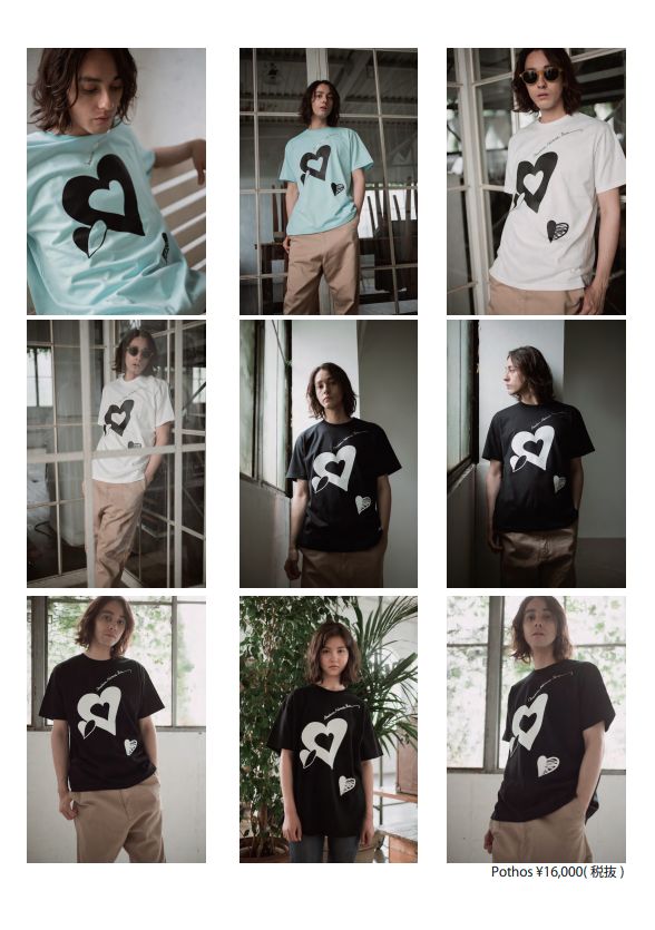 Tシャツ / Pothos / BLUE