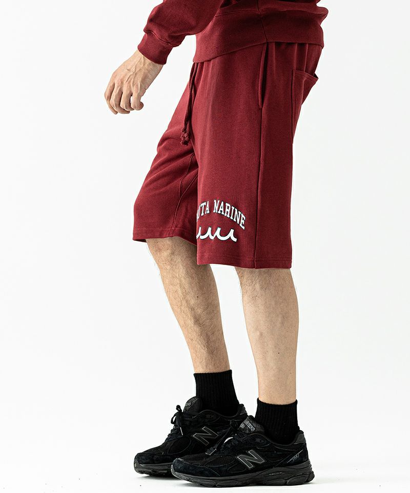 ACANTHUS - ACANTHUS x muta MARINE / College Logo Sweat Shorts