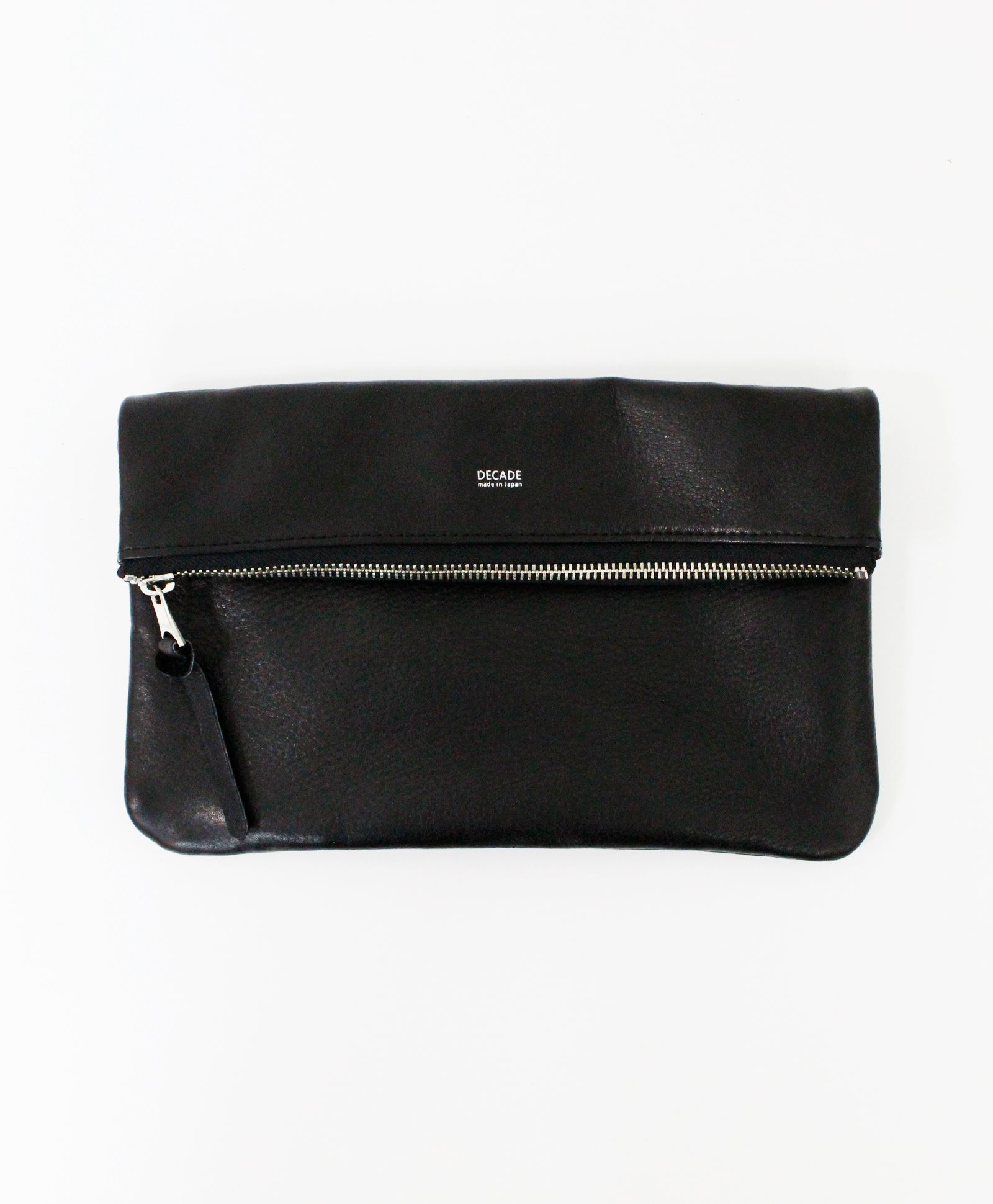 オイルドカウレザー・2wayミニクラッチショルダー / ブラック / Oiled Cow Leather 2way Mini Clutch Shoulder  / Black【DCD-01144】