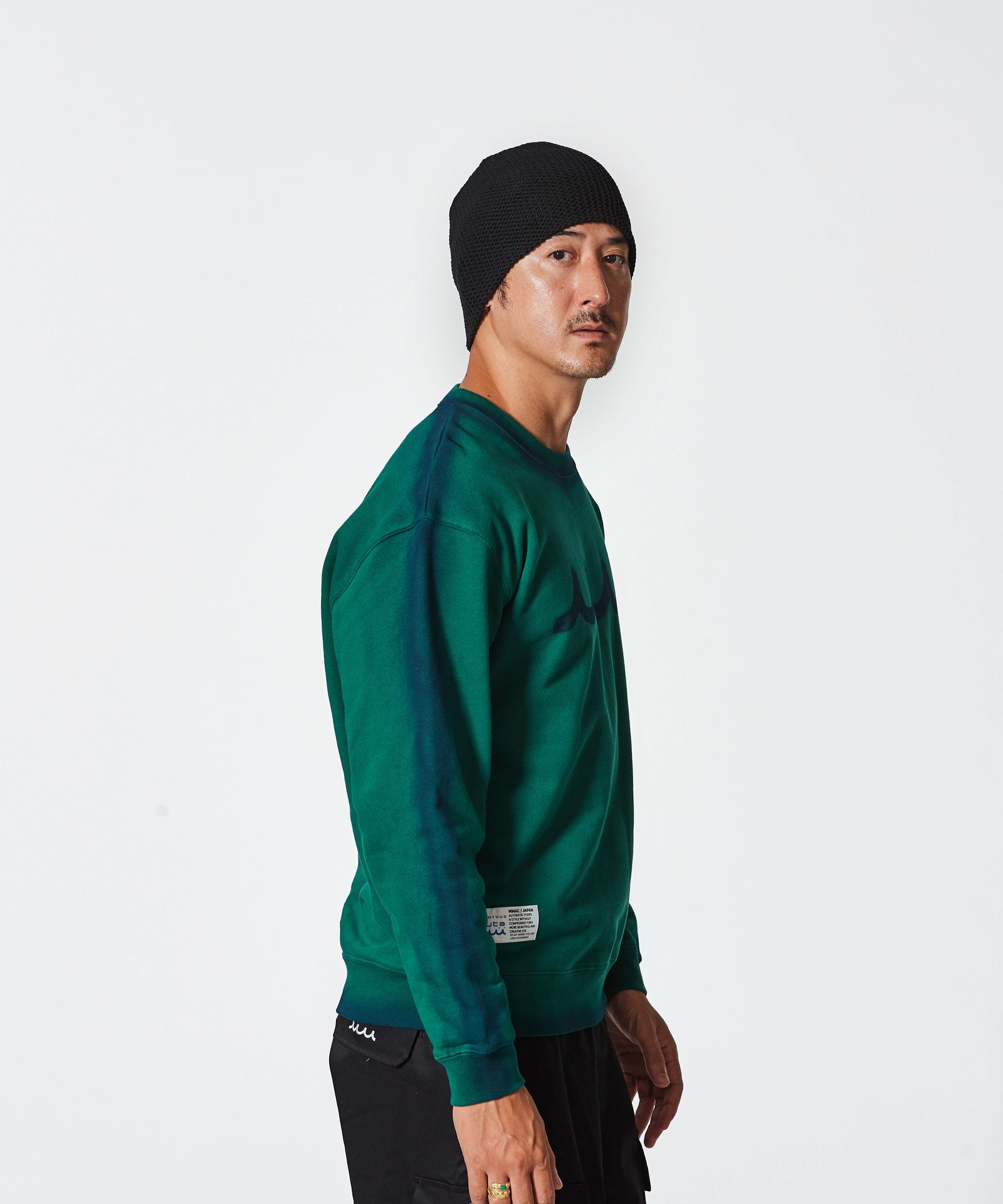 ACANTHUS - ACANTHUS × muta MARINE / muta Spray Line Crewneck
