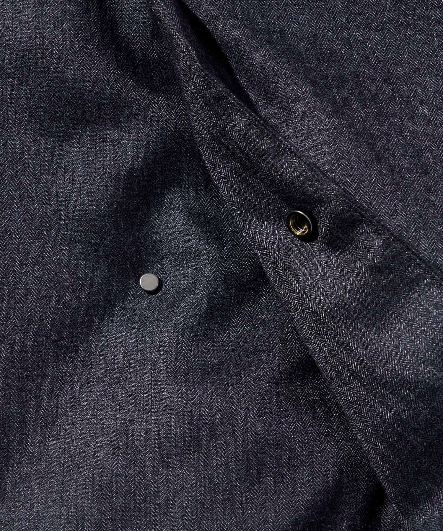 ☆先行予約☆1PIU1UGUALE3 RELAX × +phenix / ウールライクロングダウンコート WINDSTOPPER プロダクト by GORE-TEX LABS /ウィンドストッパー / ゴアテックス  / ブラック【USO-26150】
