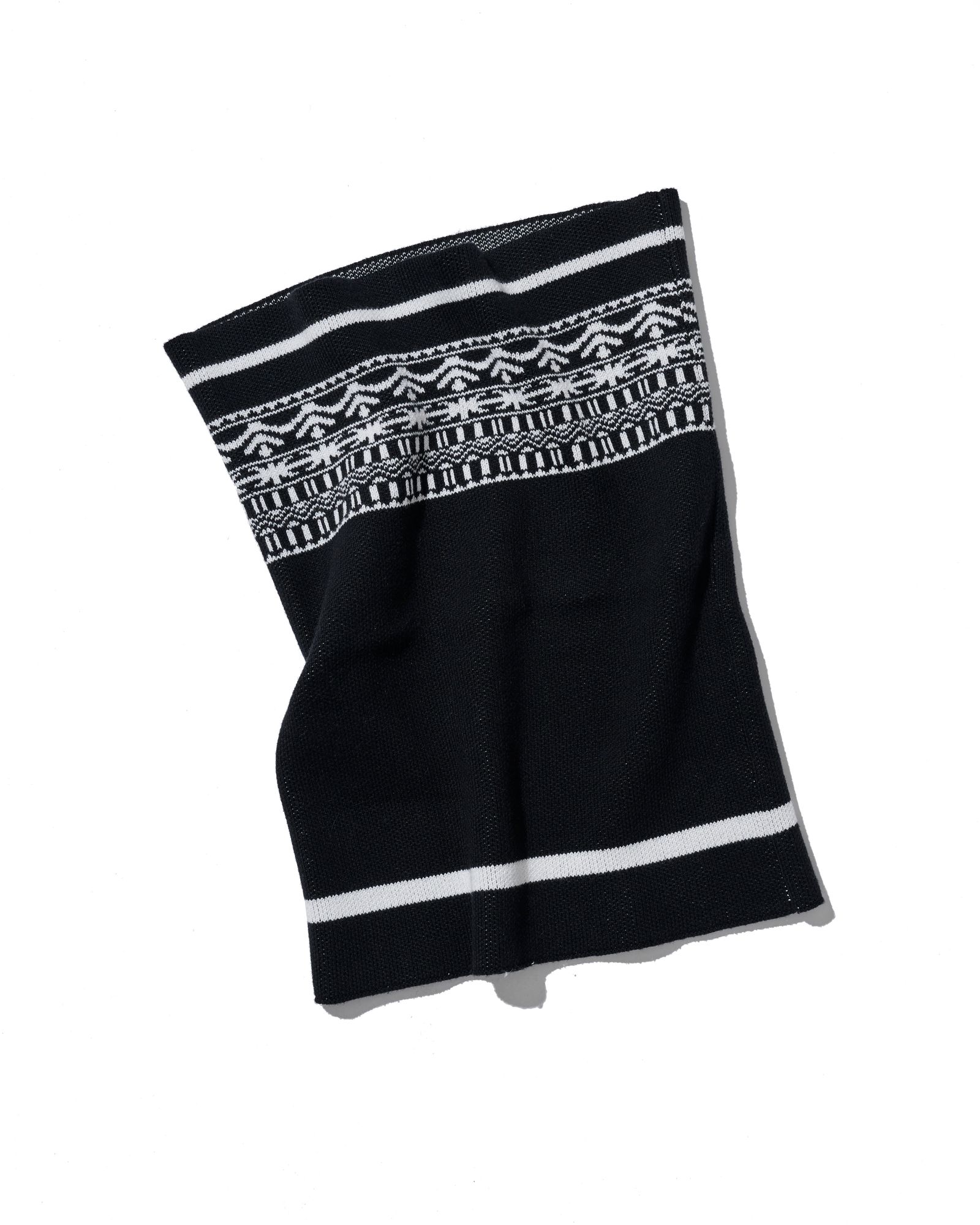 ☆先行予約☆ ネックウォーマー / Cotton Cashmere Neck Warmer / BLACK【KT2555】