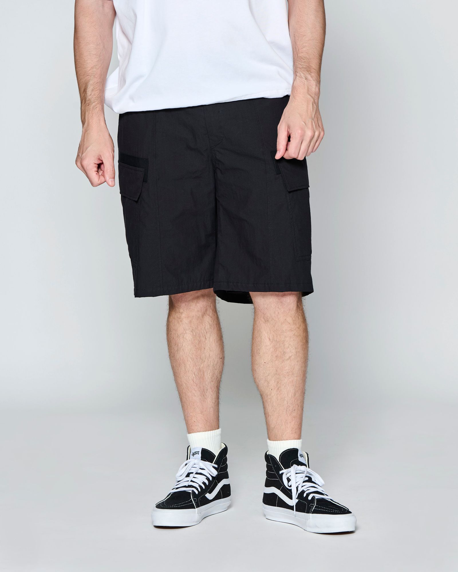 ☆先行予約☆ タイプライター カーゴ ショーツ  /  Typewriter Cloth Cargo Shorts / BLACK 【PT2652】