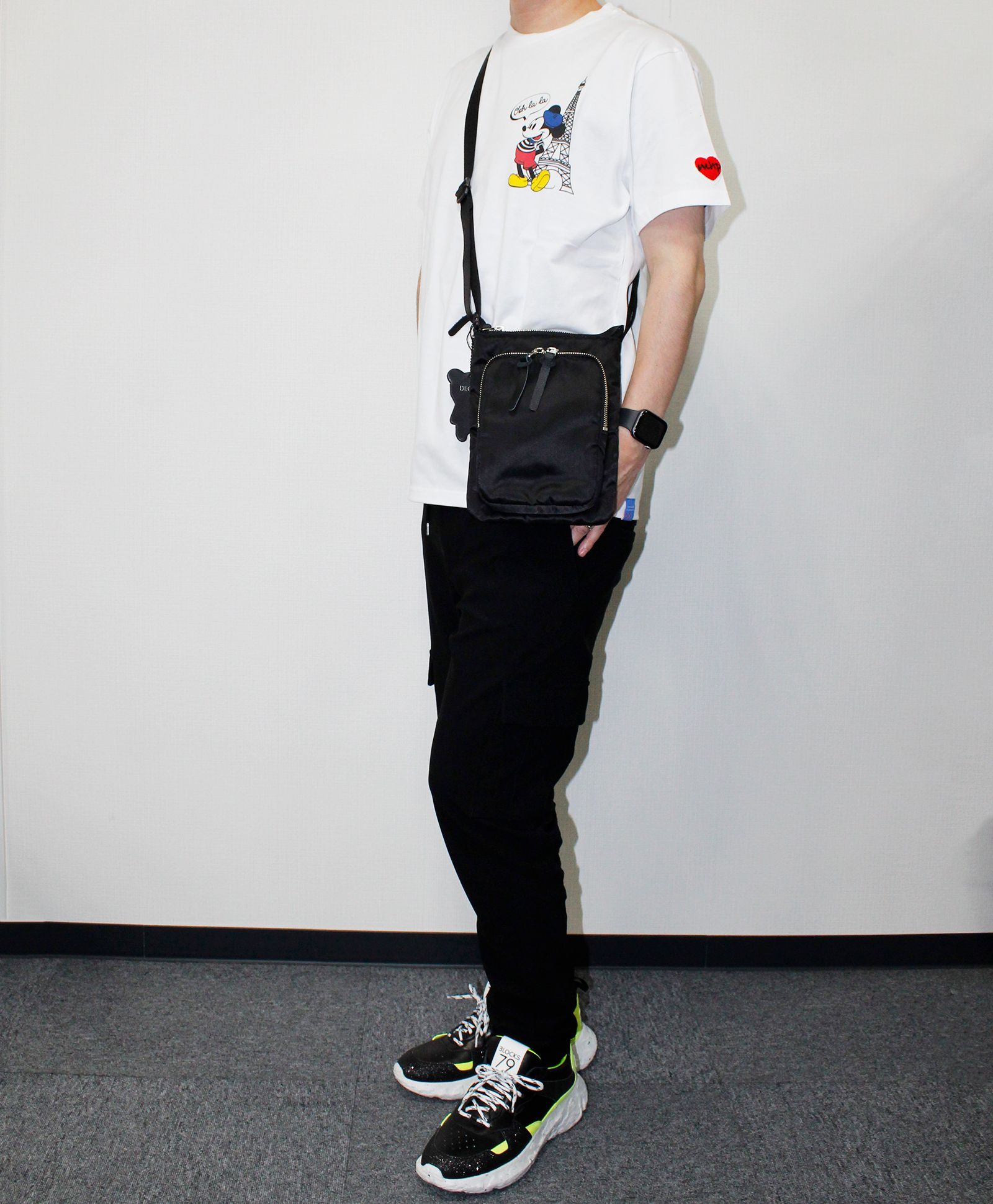 Limited design T-shirt 02 / Mickey / WHITE