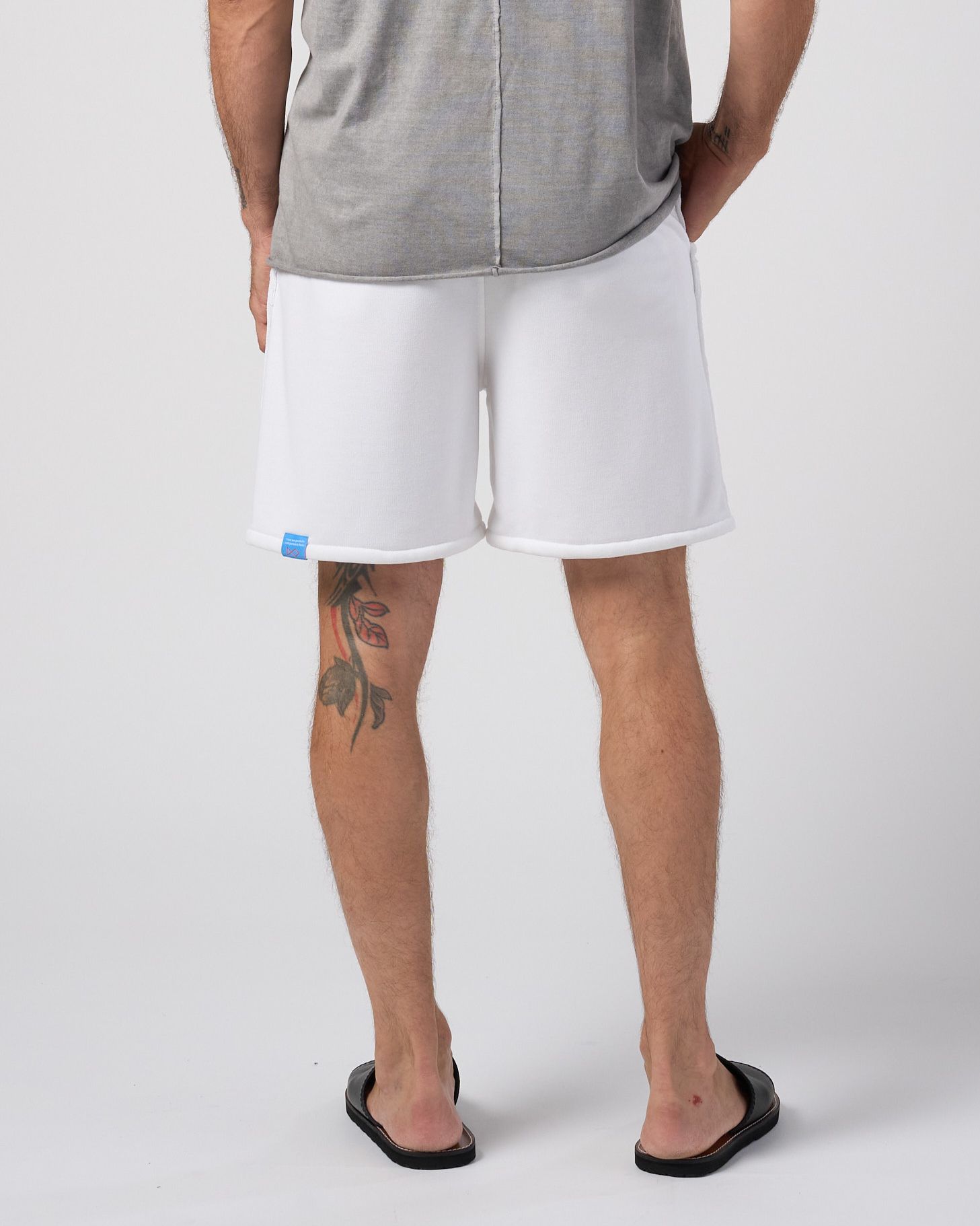 ☆先行予約☆Maison Honoré Paris× wjk  / ハートフィッシュフレンチテリーショーツ / heart fish dry french terry shorts / white 【505 hw03k】