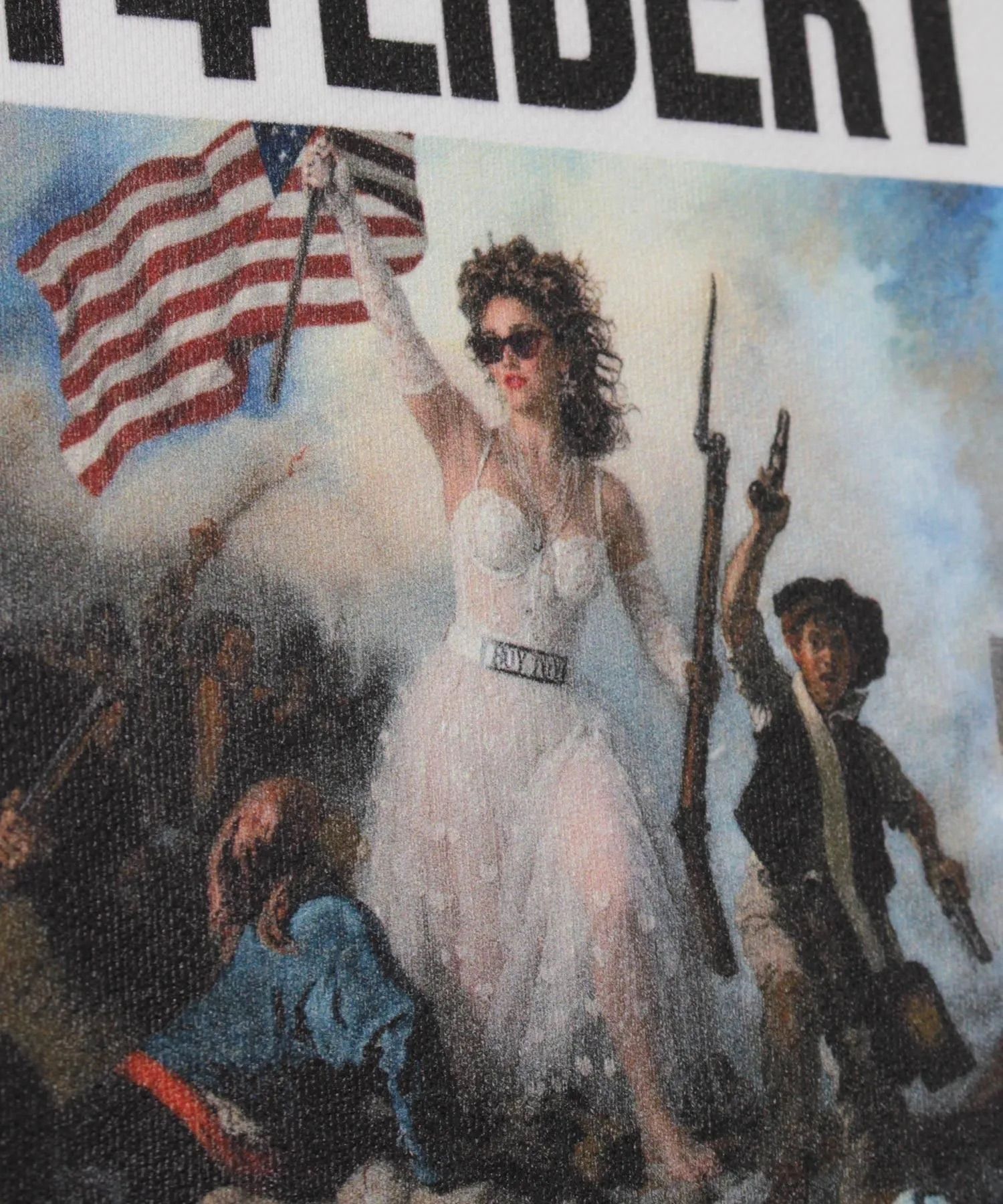 [Liberty Leading the People] ライト・スウェット・クルーネック / トレーナー / WHITE [263424MD]