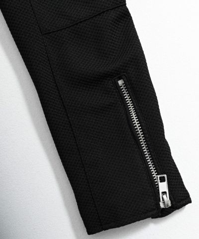 カットシングルライダース / ブラック【541032】