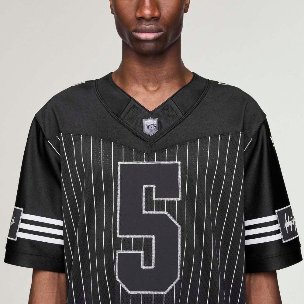 エリート 5 A フットボール ショート スリーブ ティー / Y-3 ELITE 5 A FOOTBALL SHORT SLEEVE TEE / BLACK [KS7642-APPS26]
