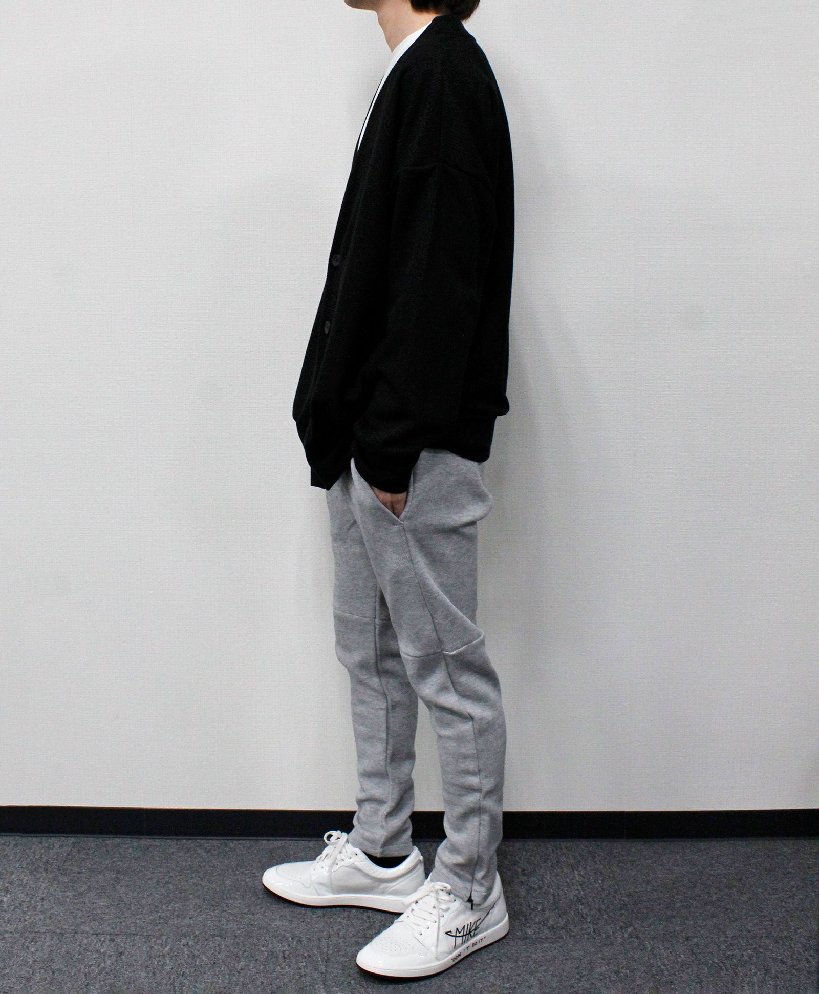 ビックシルエットカーディガン / ブラック【311074】