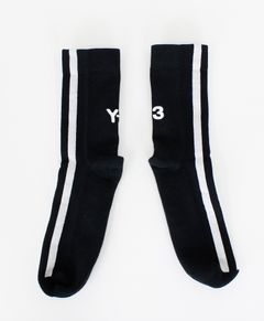 ストライプス ソックス / Y-3 STRP SOCK / BLACK [IZ3173-ACCA24]