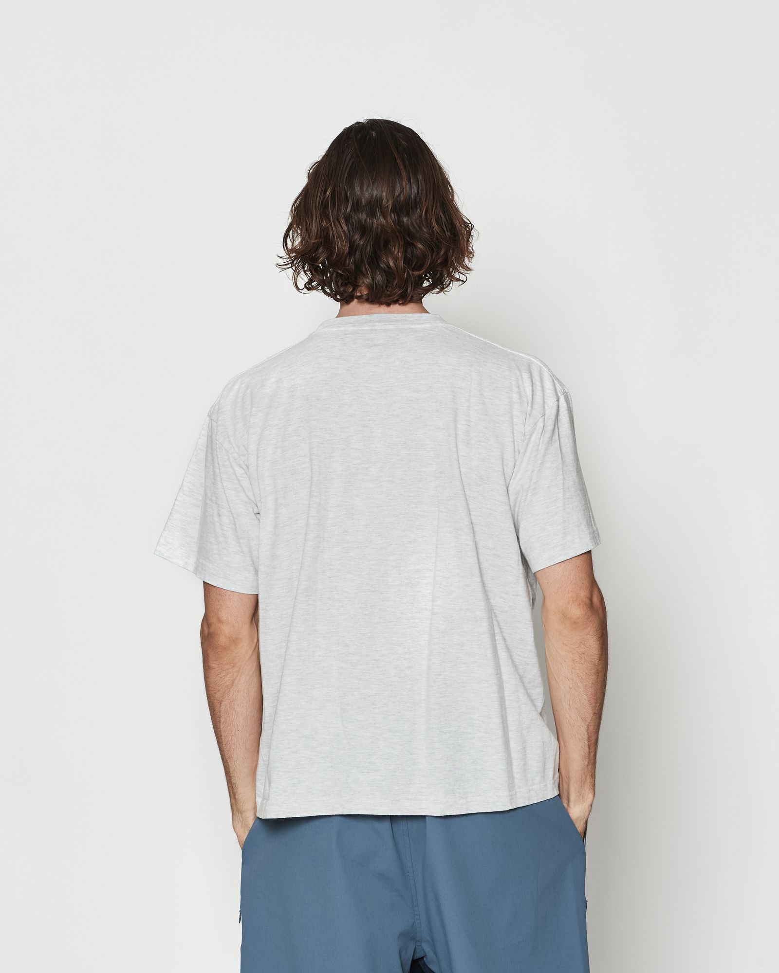 ☆先行予約☆ カレッジロゴTシャツ  /  Aging College Logo Tee / ASH GREY【CT2601】