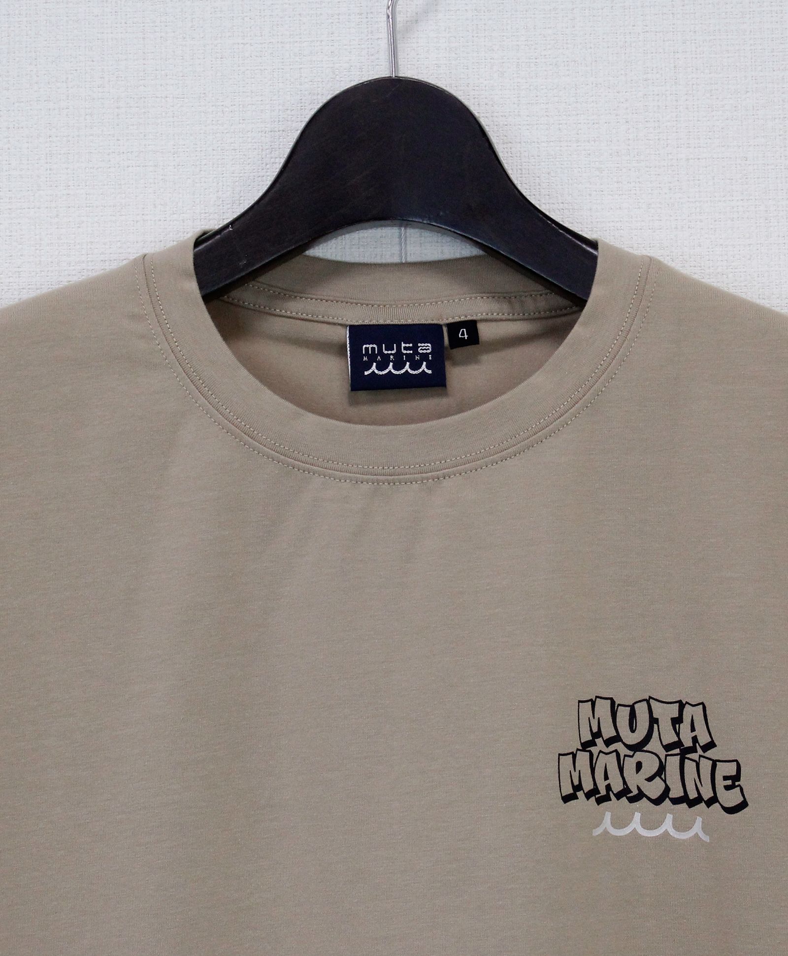 マルチロゴ ストレッチTシャツ /  ベージュ [MMKW-434769]