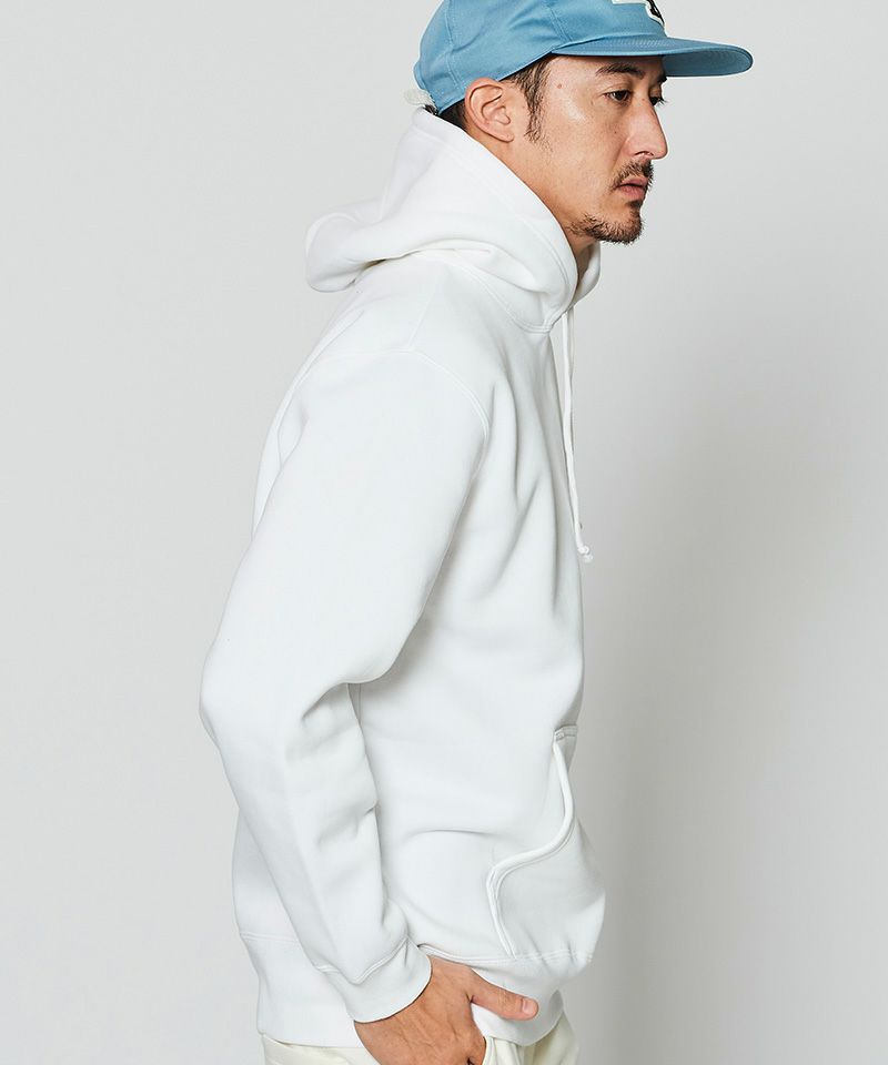 ACANTHUS x muta MARINE / muta Wave Splash Logo Hooded Sweatshirt / パーカー / WHITE / MA2431