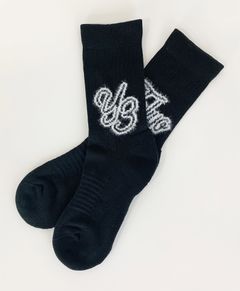 クルーソックス / Y-3 SOCK HI / BLACK [IN8053-ACCA23]