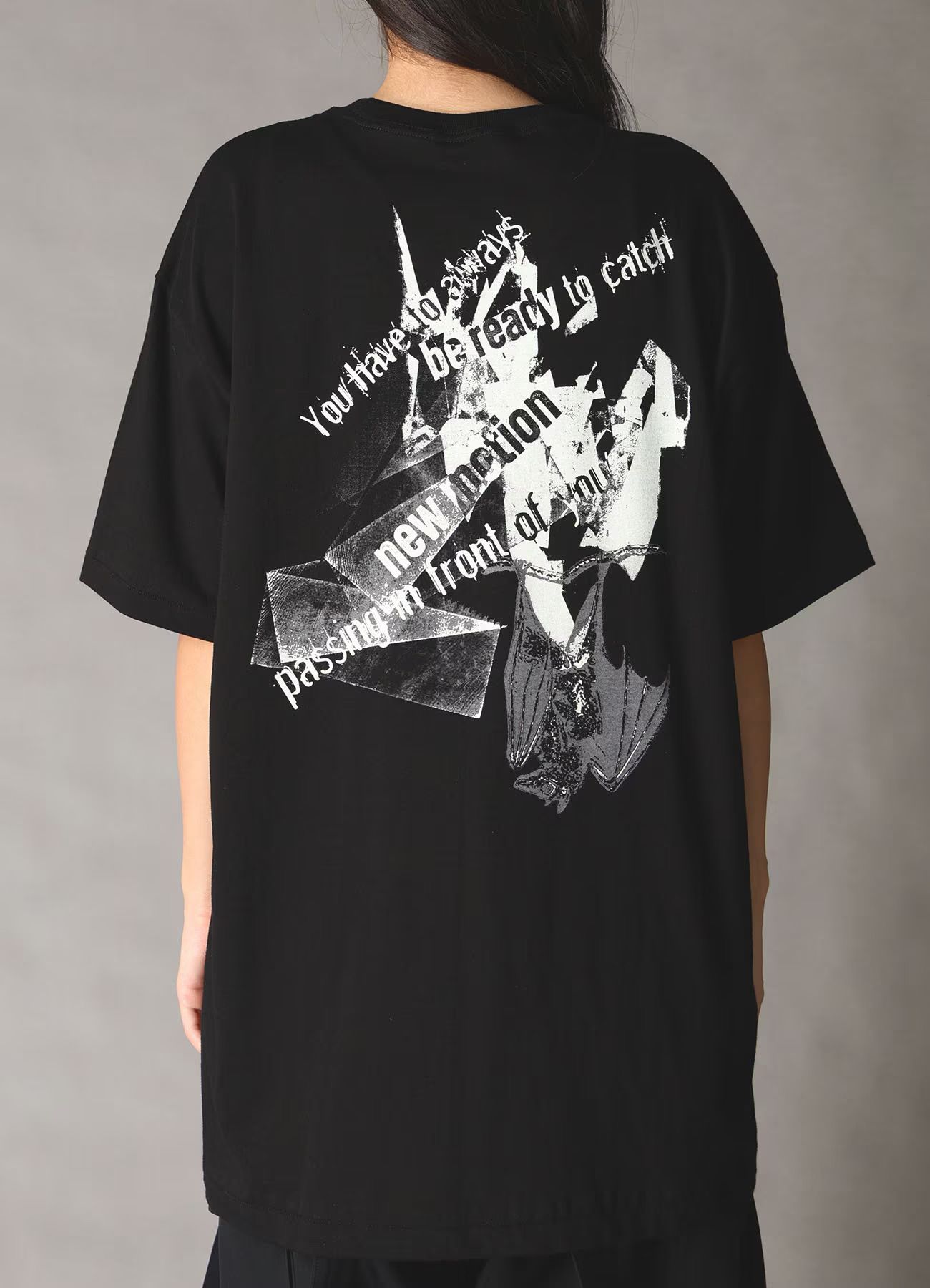JERSEY BAT T-SHIRT / BLACK [GK-T74-070-2]