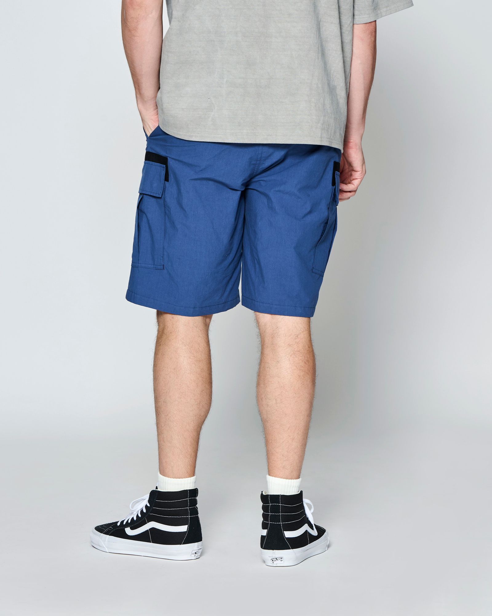 ☆先行予約☆ タイプライター カーゴ ショーツ  /  Typewriter Cloth Cargo Shorts / BLUE 【PT2652】