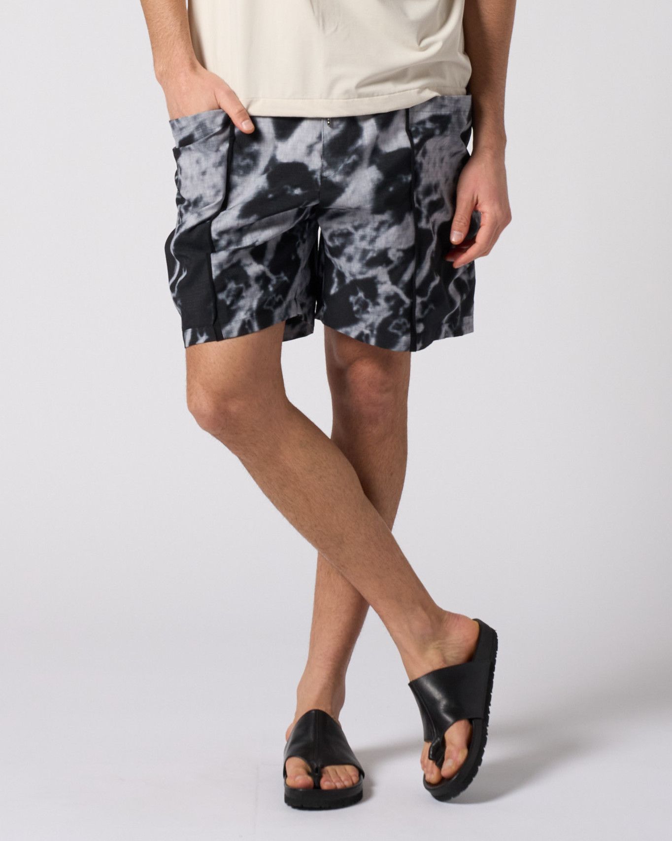 ☆先行予約☆ テックショーツ / teck shorts / MONO PRINT[5221 pe49i]