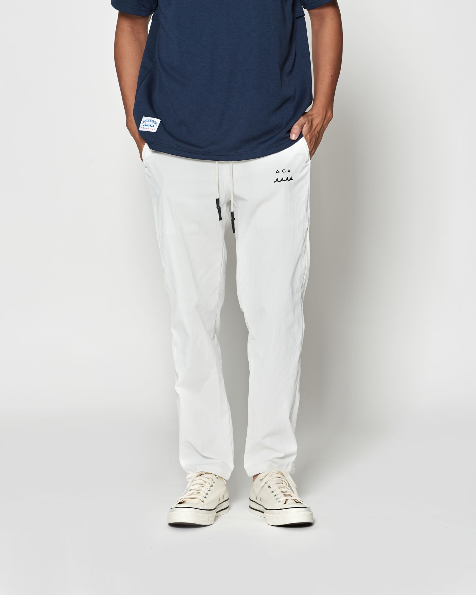 ☆先行予約☆muta MARINE × ACANTHUS  / ベンチレーションパンツ /  Ventilation Pants / WHITE【MA2602】