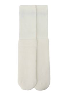WOOL COTTON Ground Y LOGO TUBE SOCKS / ロゴチューブソックス / ホワイト [GL-M02-053-1-02]