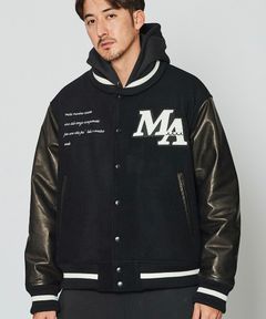 ACANTHUS x muta MARINE / muta Studium Jacket / スタジアムジャケット / BLACK / MA2425