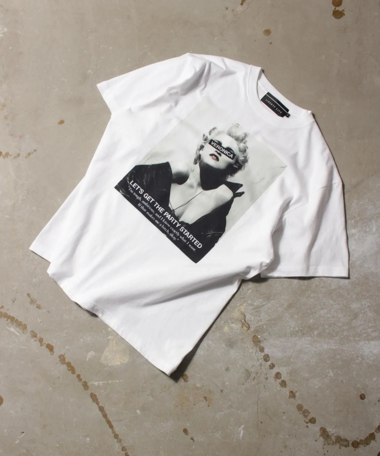 [I AM TOUGH] Tシャツ / WHITE [251027MD]