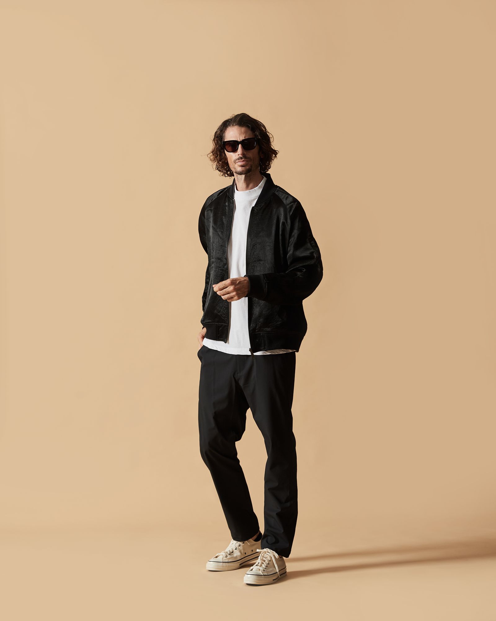 ☆先行予約☆ リバーシブルスーベニアジャケット / Souvenir Jacket / BLACK 【JK2603】