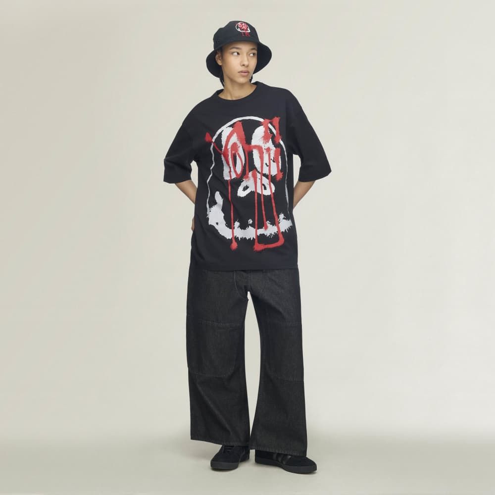 チト グラフィック ショート スリーブ Tシャツ / Y-3 CHITO GRAPHIC SHORT SLEEVE TEE / BLACK [KR1062 -APPA26]