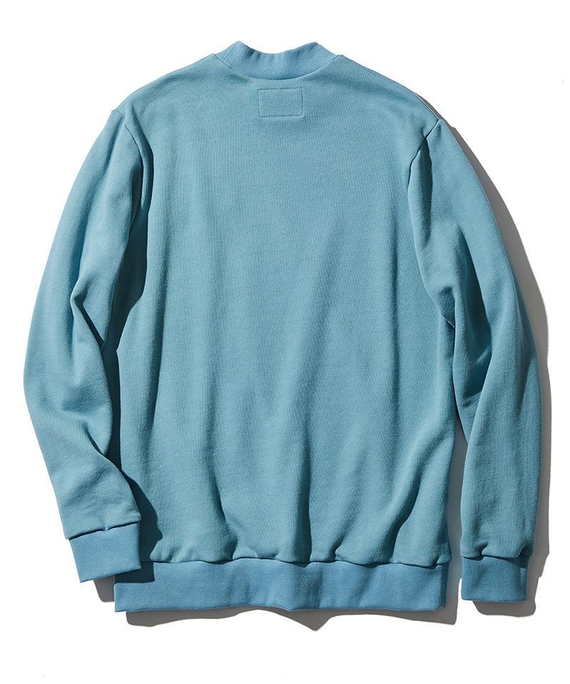ACANTHUS x muta MARINE / muta Mockneck Sweatshirt / スウェット / BLUE / MA2430