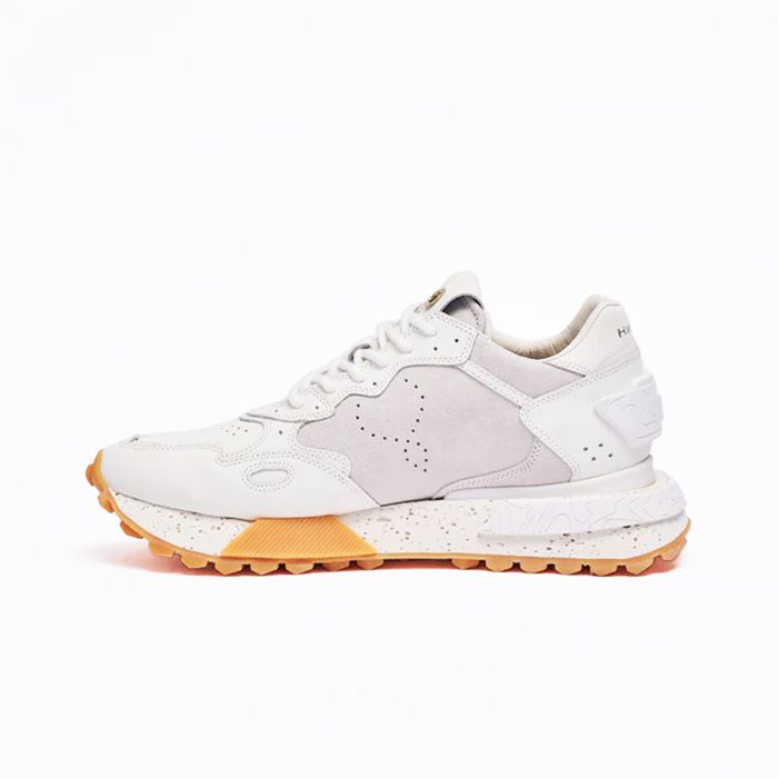 レザーテックスニーカー / NSJ358J /  WHITE/ECRU