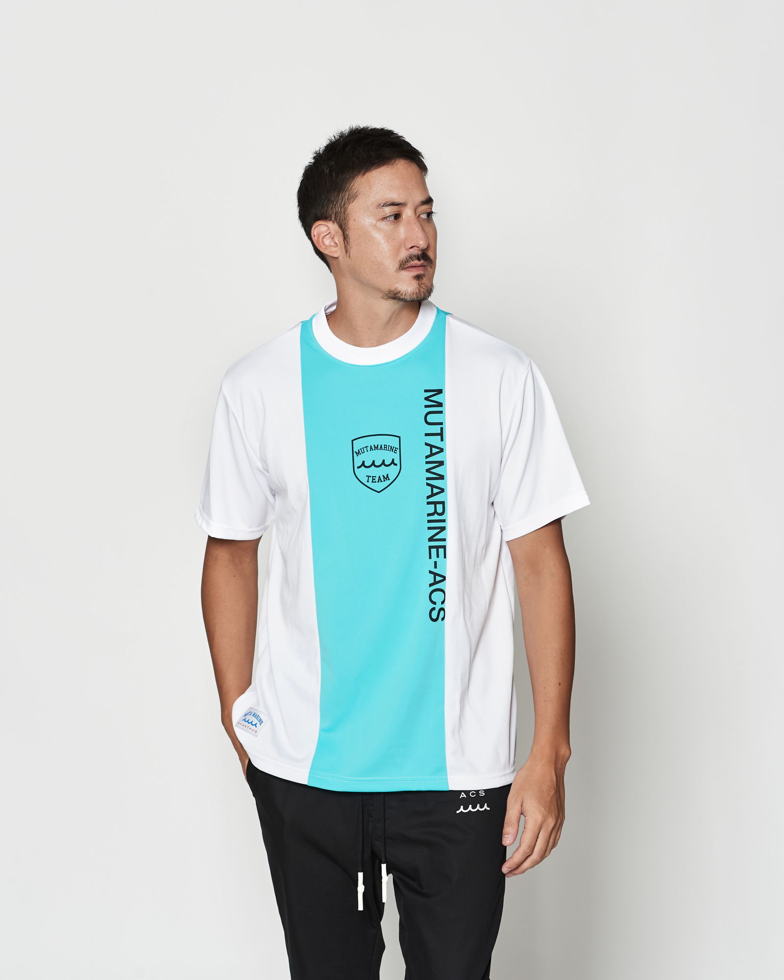 ☆先行予約☆muta MARINE × ACANTHUS  / スポーツTシャツ / Sports S/S Top / WHITE 【MA2620】