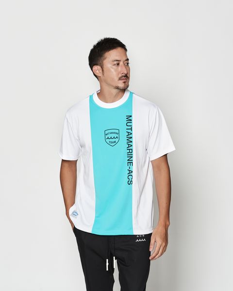 muta MARINE × ACANTHUS  / スポーツTシャツ / Sports S/S Top / WHITE 【MA2620】