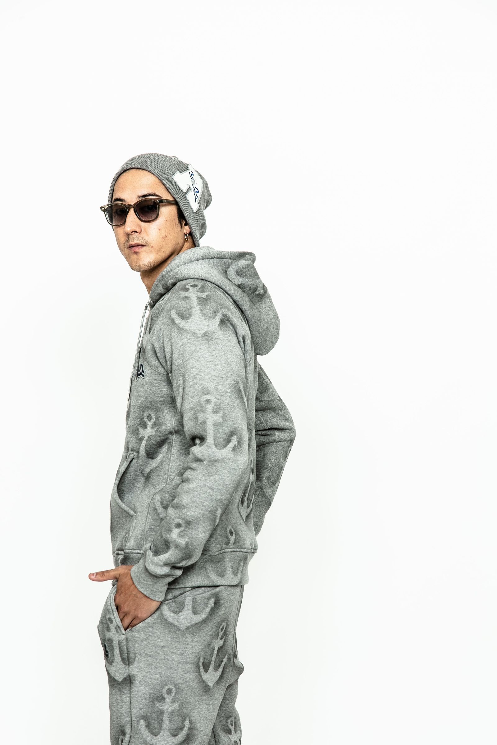 ACANTHUS - ACANTHUS x muta MARINE / muta Freedom Sleeve Zip-up