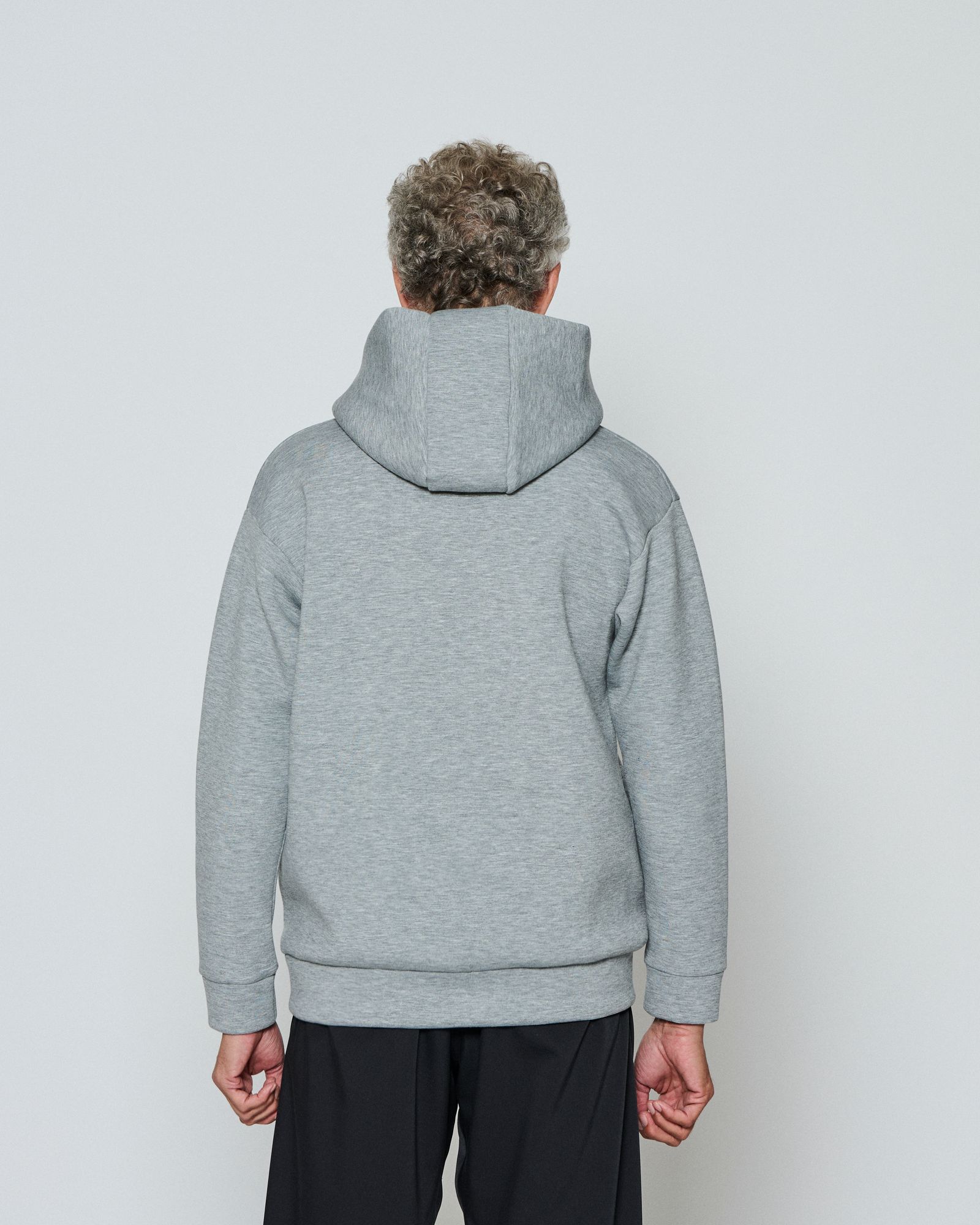 ☆先行予約☆  ダンボールニットスウェットパーカー / フーディー / Hooded Sweatshirt / GREY 【DW2501】