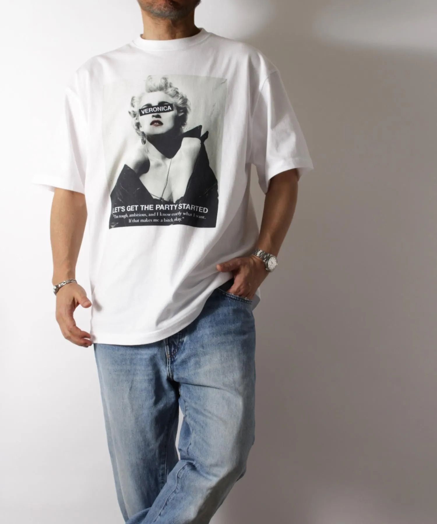[I AM TOUGH] Tシャツ / WHITE [251027MD]