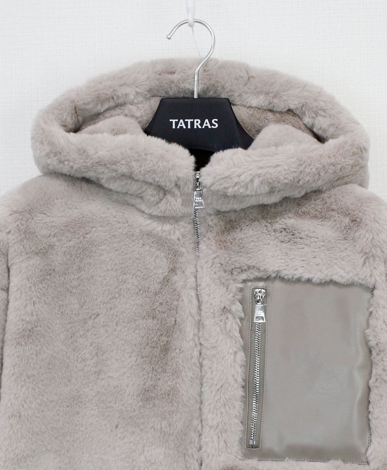 フード付き ボアブルゾン / MASCALI /  マスカリ / L.GRAY [MJXA0201033588]