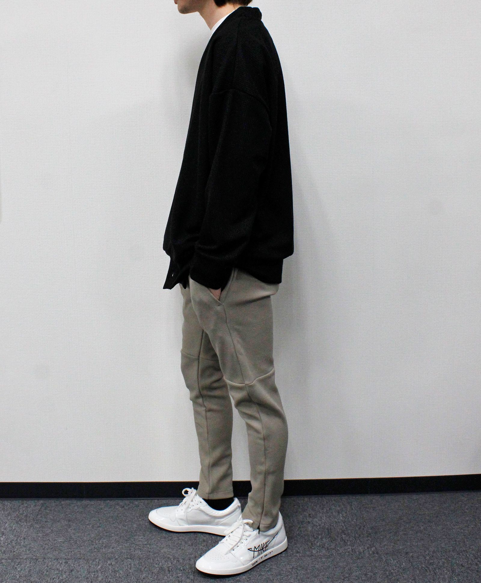 ビックシルエットカーディガン / ブラック【311074】